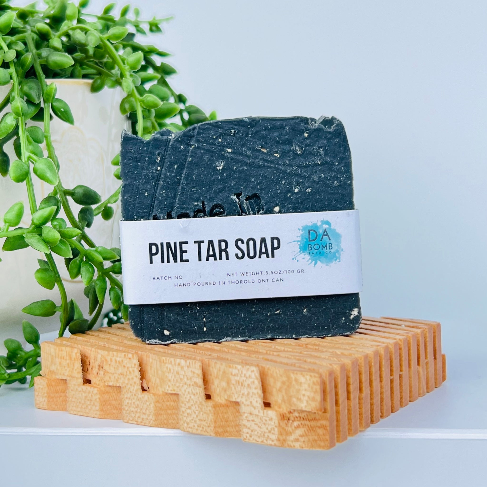 Pine Tar Cold Press Soap Bar