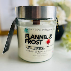Flannel & Frost Soy Candle - 15 oz