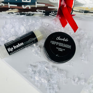 Peppermint and Chocolate Lip Care Set