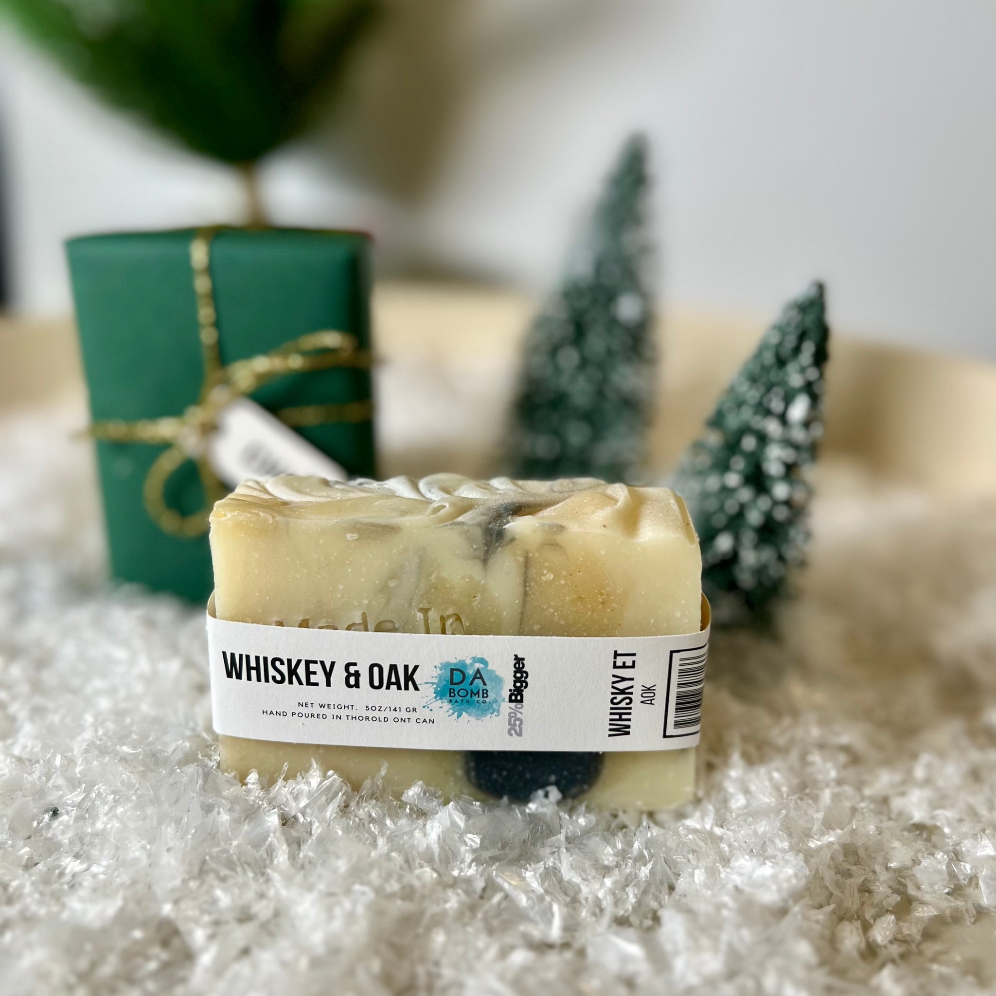 Whiskey & Oak Cold Press Soap 25% bigger