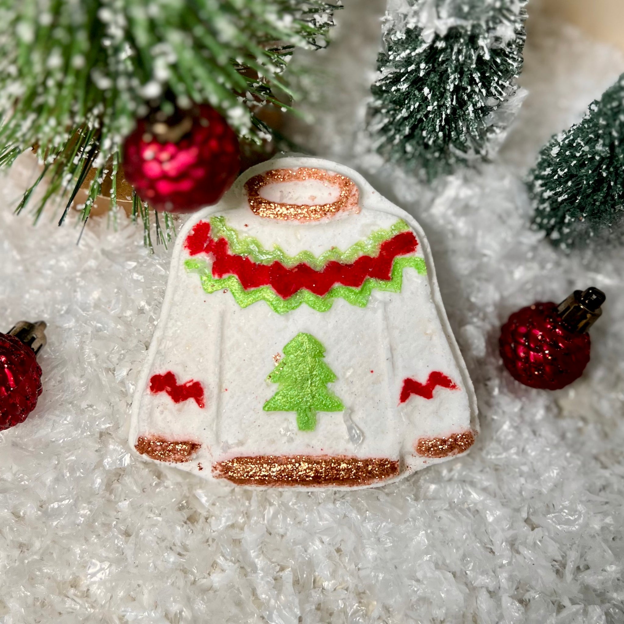 Ugly Sweater Bath Bomb