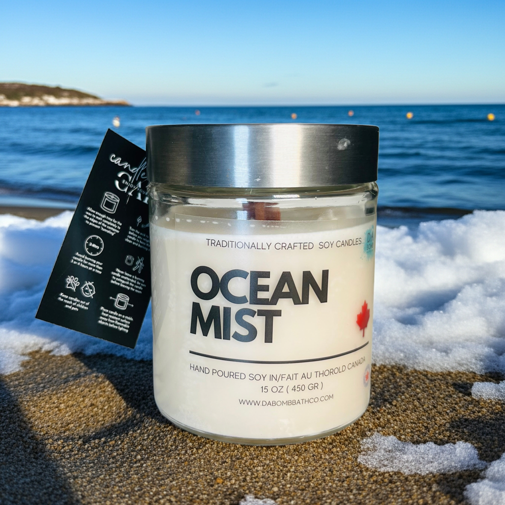 Ocean Mist Soy Candle