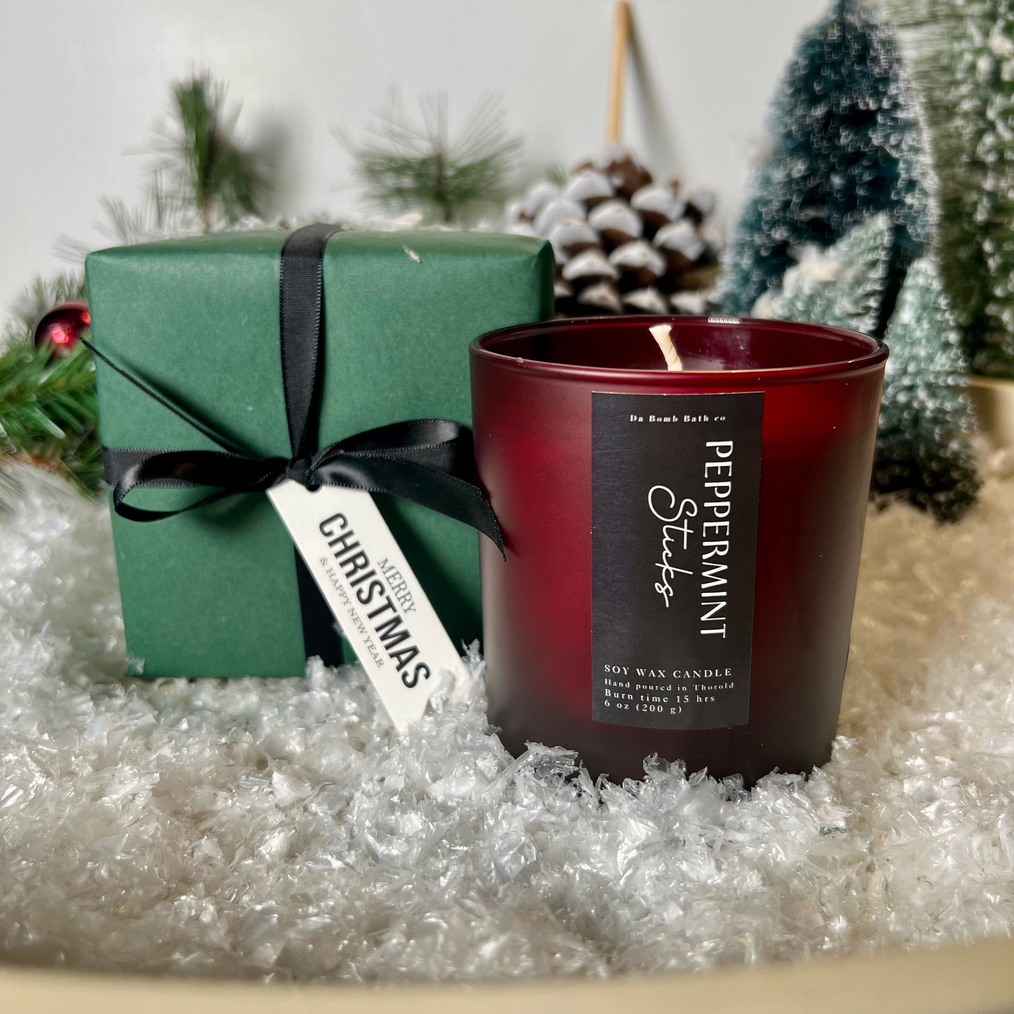 Peppermint Sticks Gourmet Candle