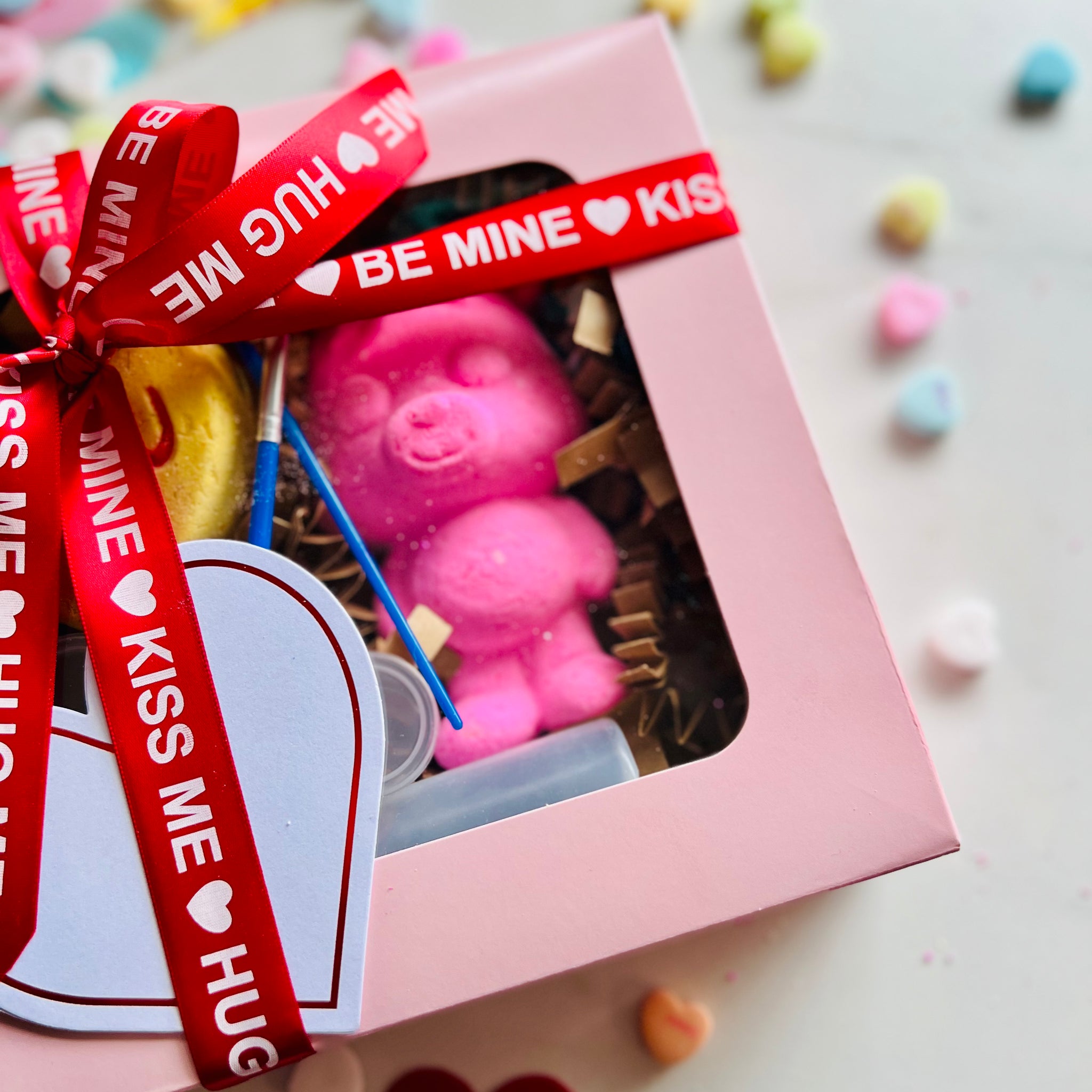 Paint Your Own Care Bear Bath Bomb Kit – Limited Edition for Valentine’s Day!