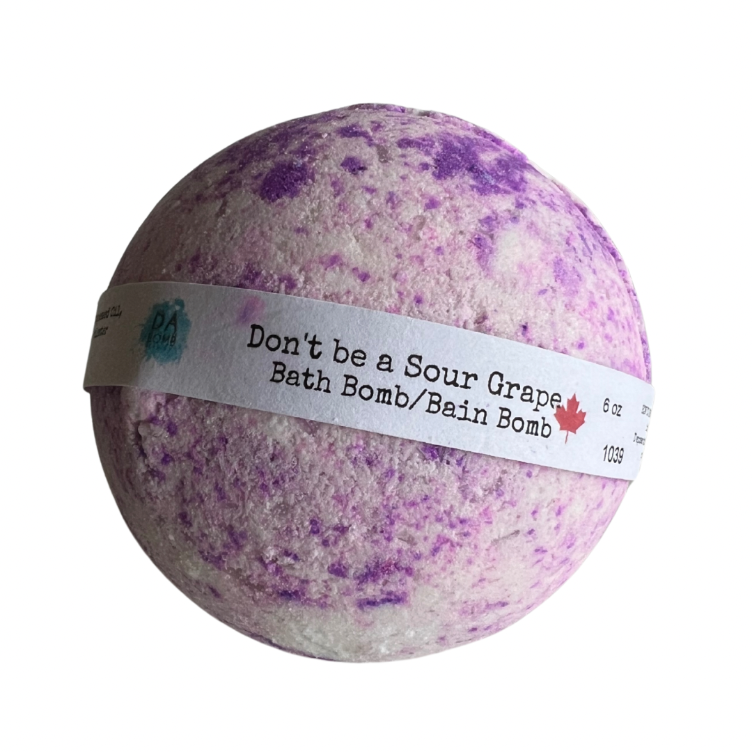 Don't Be a Sour Grape 6oz Bath Bomb