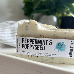 Peppermint & Poppyseed Cold Press Soap