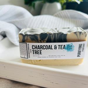 Tea Tree & Charcoal Cold Press Soap*