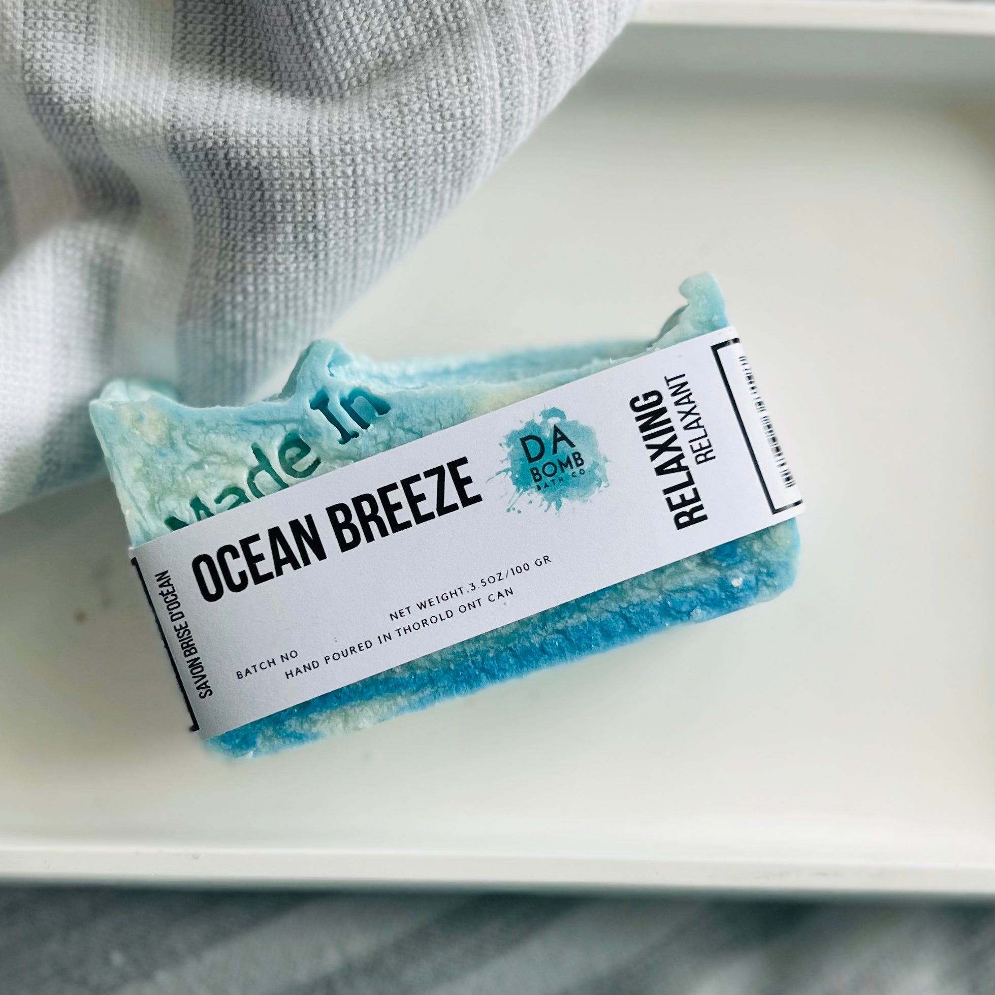 Ocean Breeze Cold Press Soap
