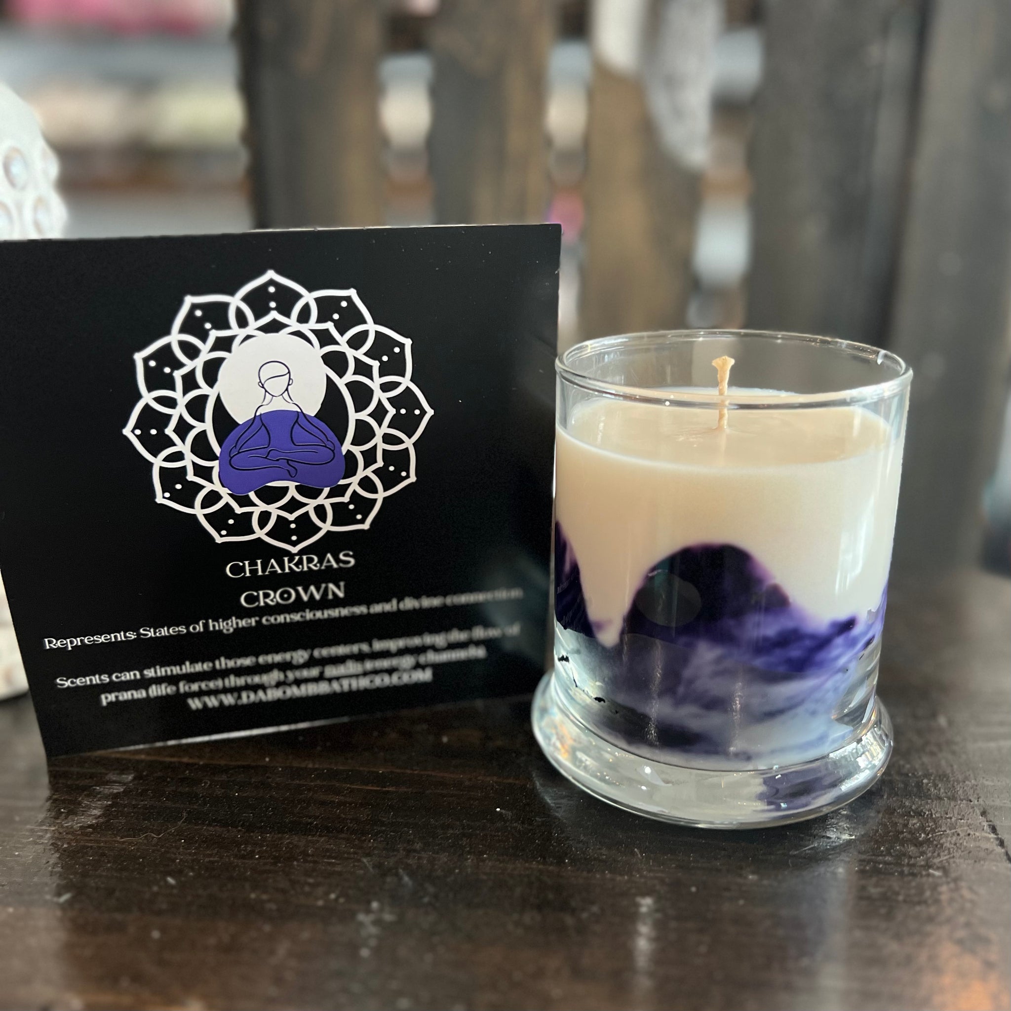Crown Chakra Soy Candle