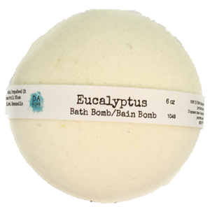 Eucalyptus 6oz Essential Oil Bath Bomb