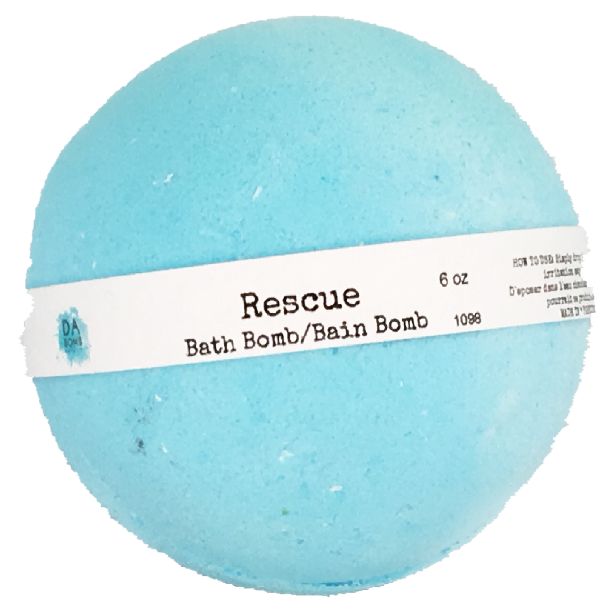 Rescue 6oz Essential Oil Bath Bomb