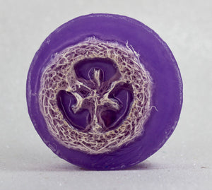 Lavender  Loofah Soap