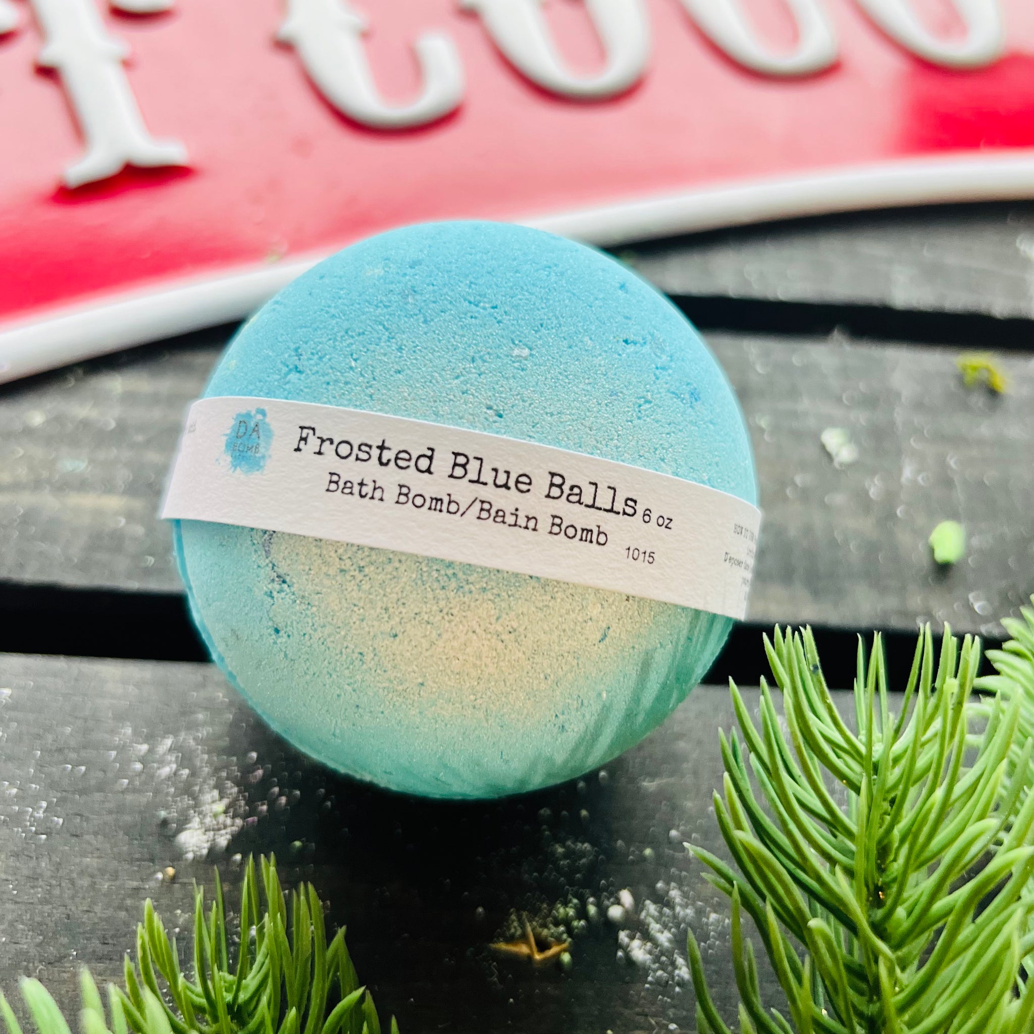 Frozen Blue Balls 6oz Bath Bomb