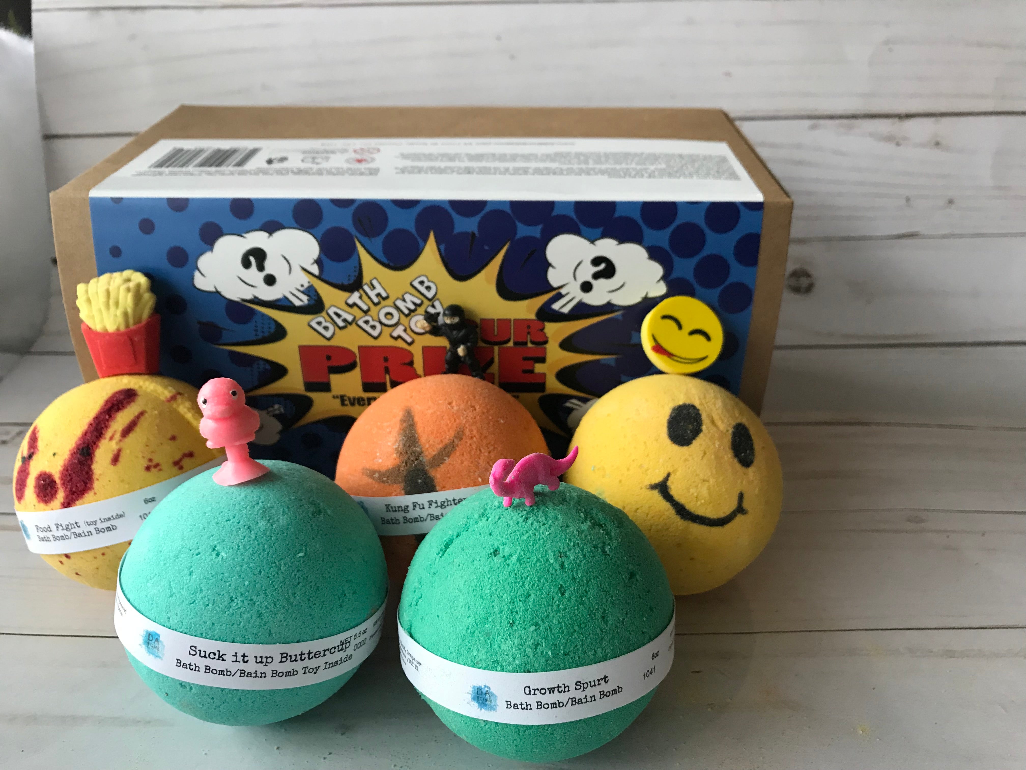 Kids Surprise Gift Sets Blue Da Bomb Bath co