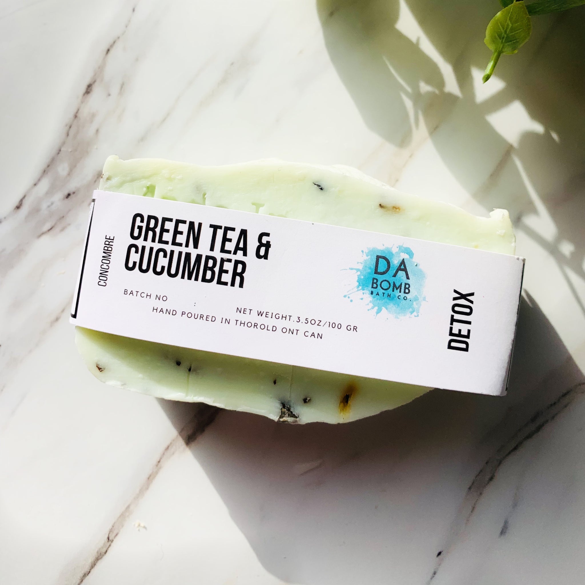 Green Tea Cold Press Soap