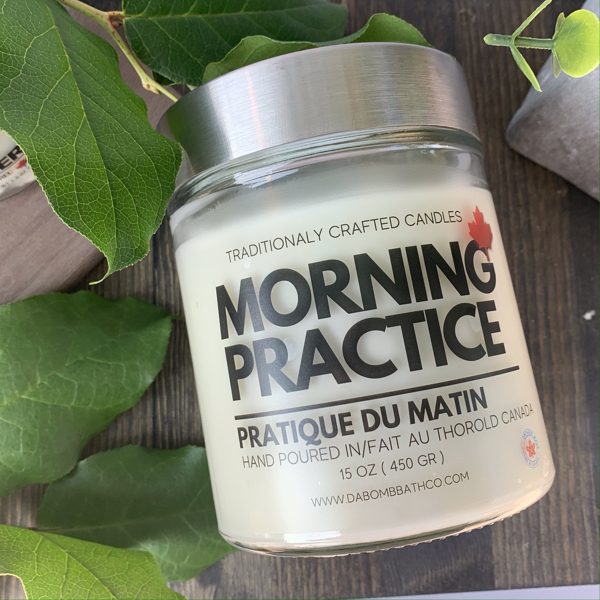 Morning Practice  Soy Candle - 15 oz